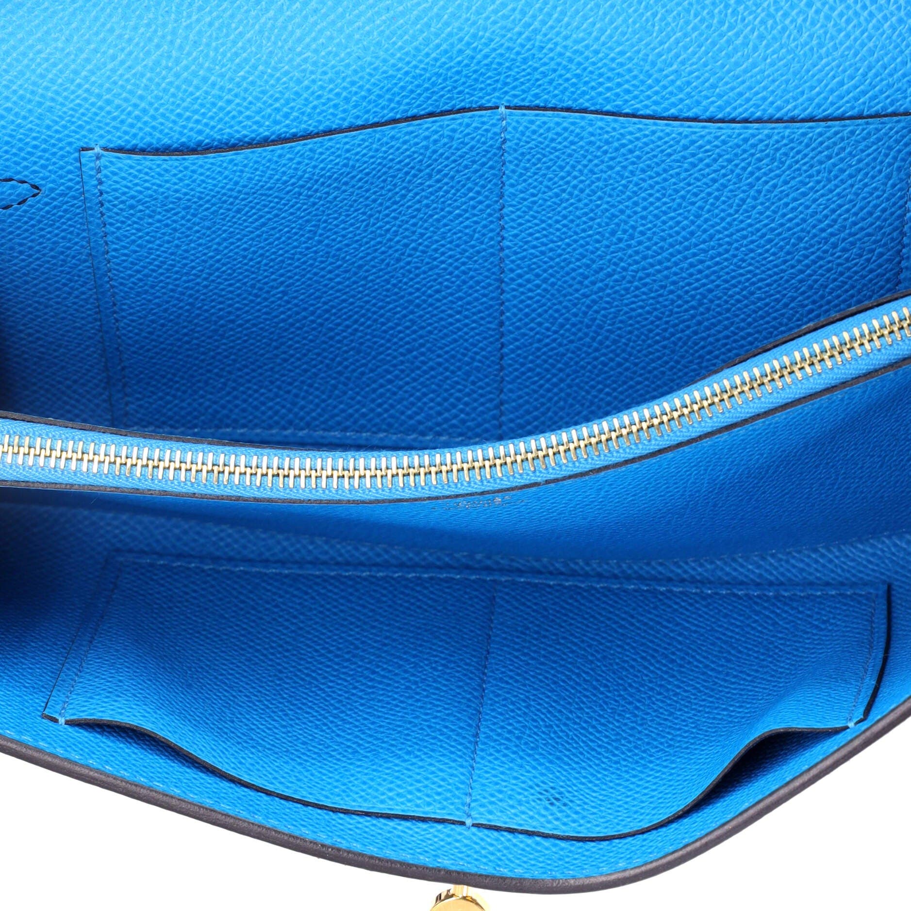 Casaque Kelly To Go Wallet Epsom, Alternate, color, Blue