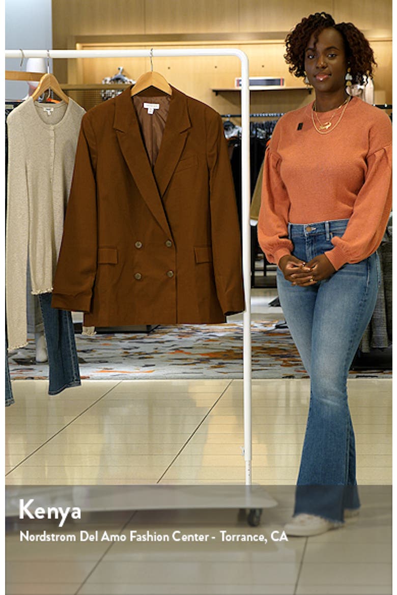 Oversize Double Breasted Blazer video