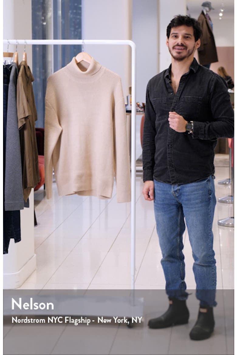 Rib Turtleneck Sweater video