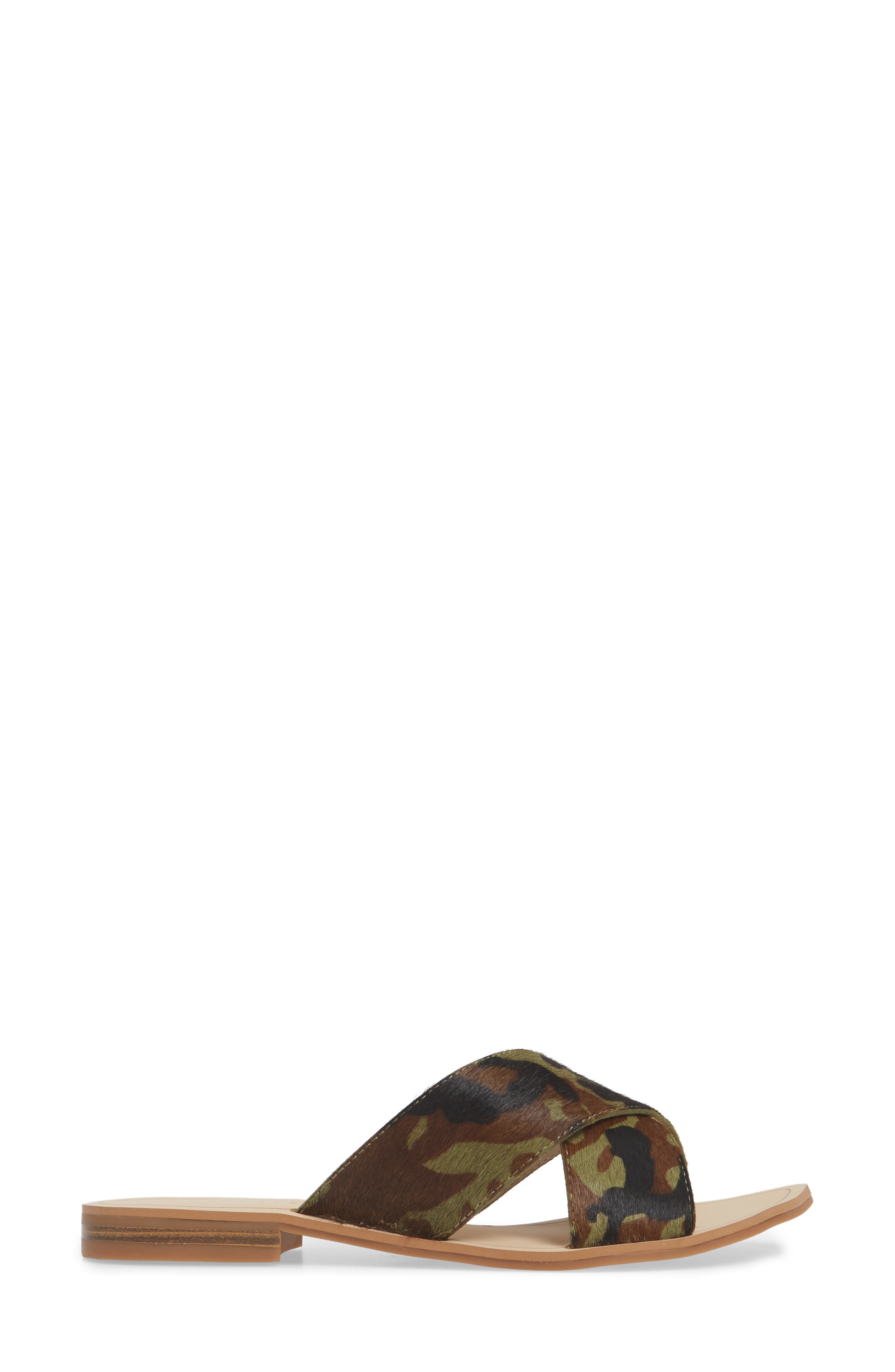 Sanctuary Sashay Genuine Calf Hair Slide Sandal, Alternate, color, 