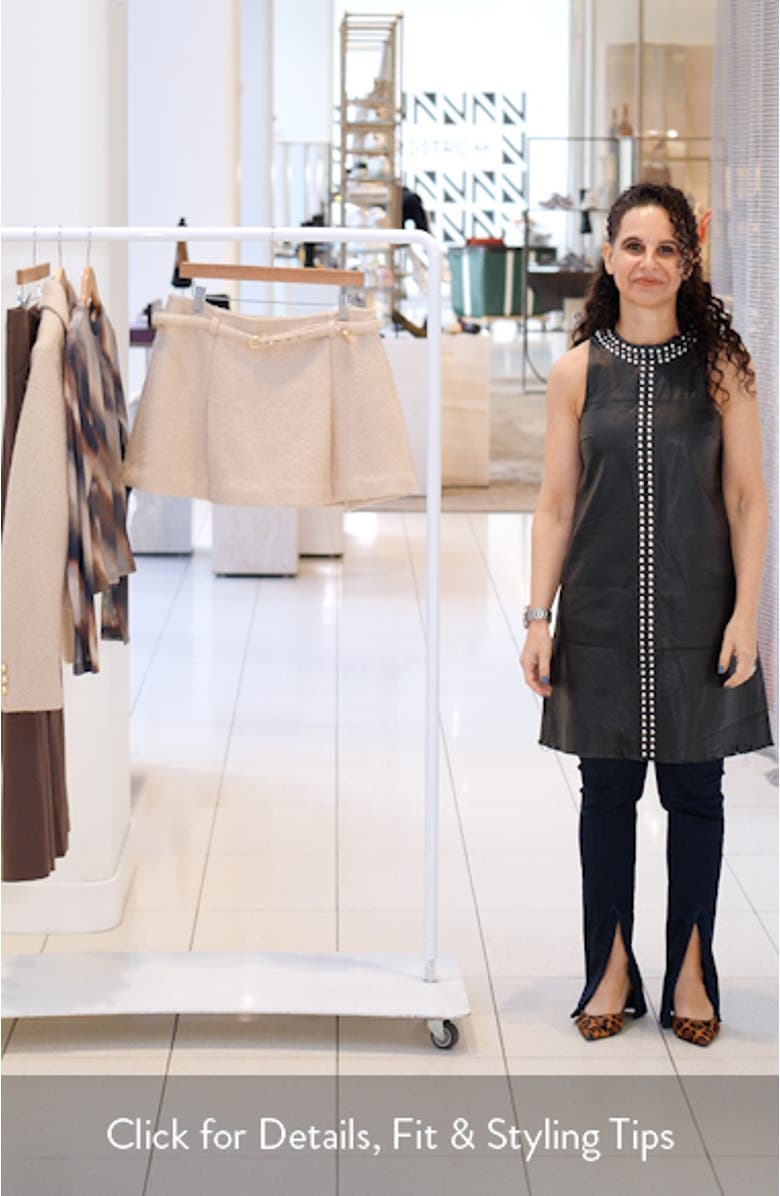 Rory Wool Blend Miniskirt, sales video thumbnail