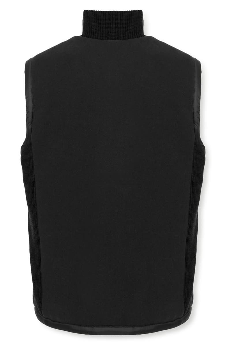 COLMAR Modern Mixed Media Water Repellent Puffer Vest, Alternate, color, 