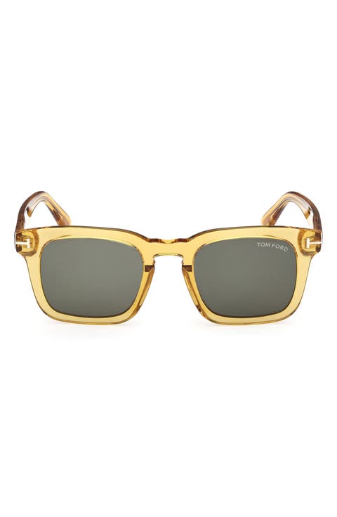 Dax 50mm Square Sunglasses
