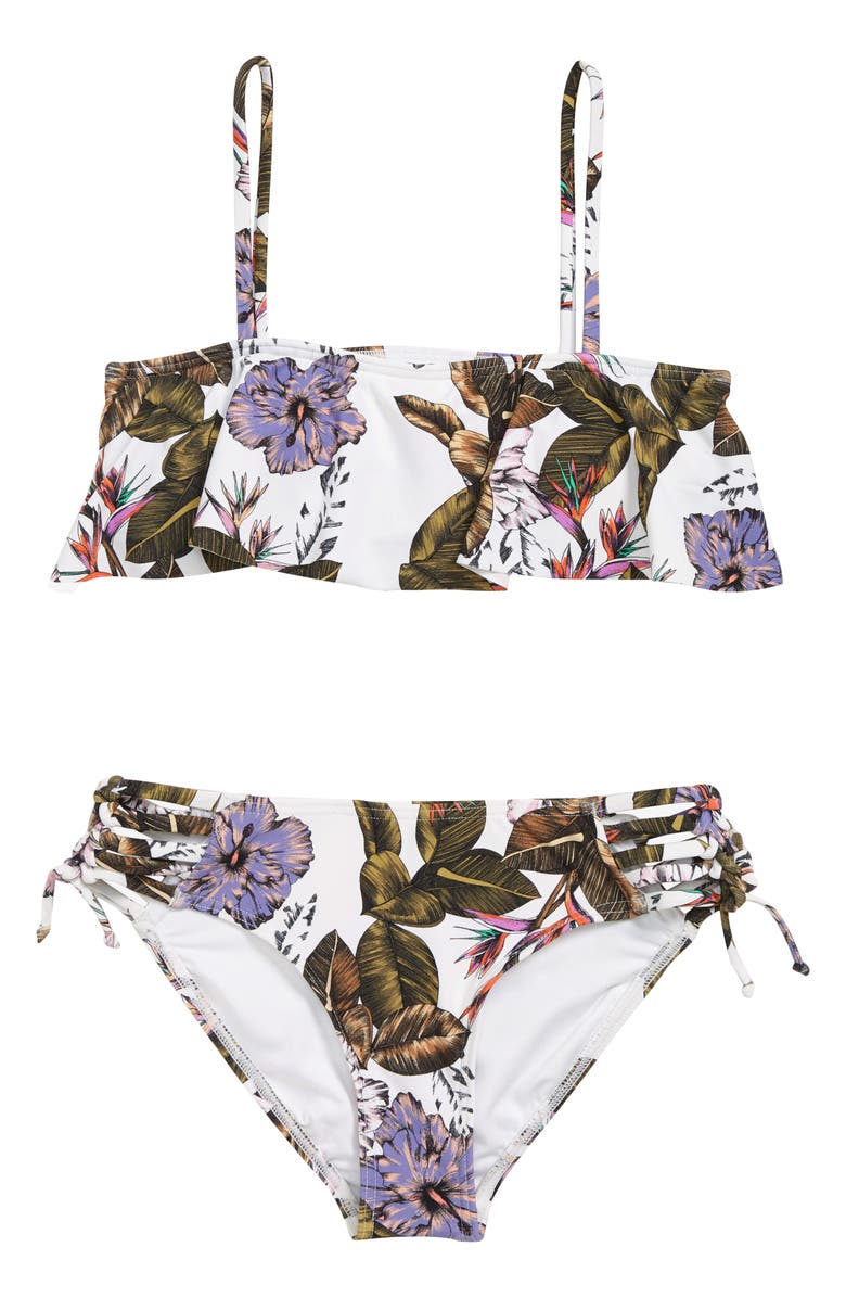 O'Neill Two-Piece Flounce Swimsuit, Main, color,