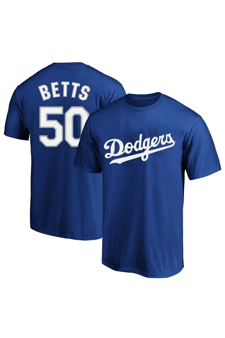Men's Mookie Betts Royal Los Angeles Dodgers Big & Tall Name & Number T-Shirt, Main, color, Royal