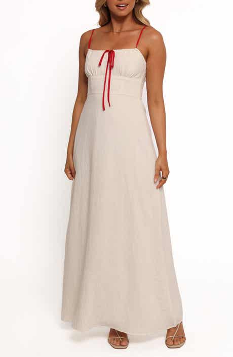 Petal & Pup Gracie Tie Milkmaid Sundress