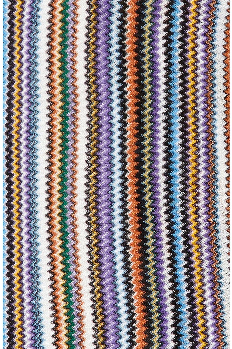 Micro Zigzag Long Scarf, Alternate, color, MULTI PRINT
