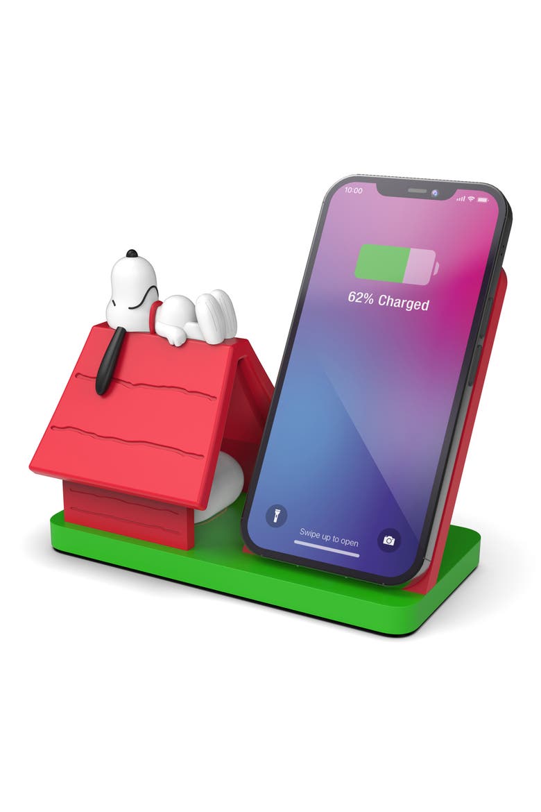 Peanuts® Doghouse Phone & AirPods Charger, Alternate, color, NO COLOR