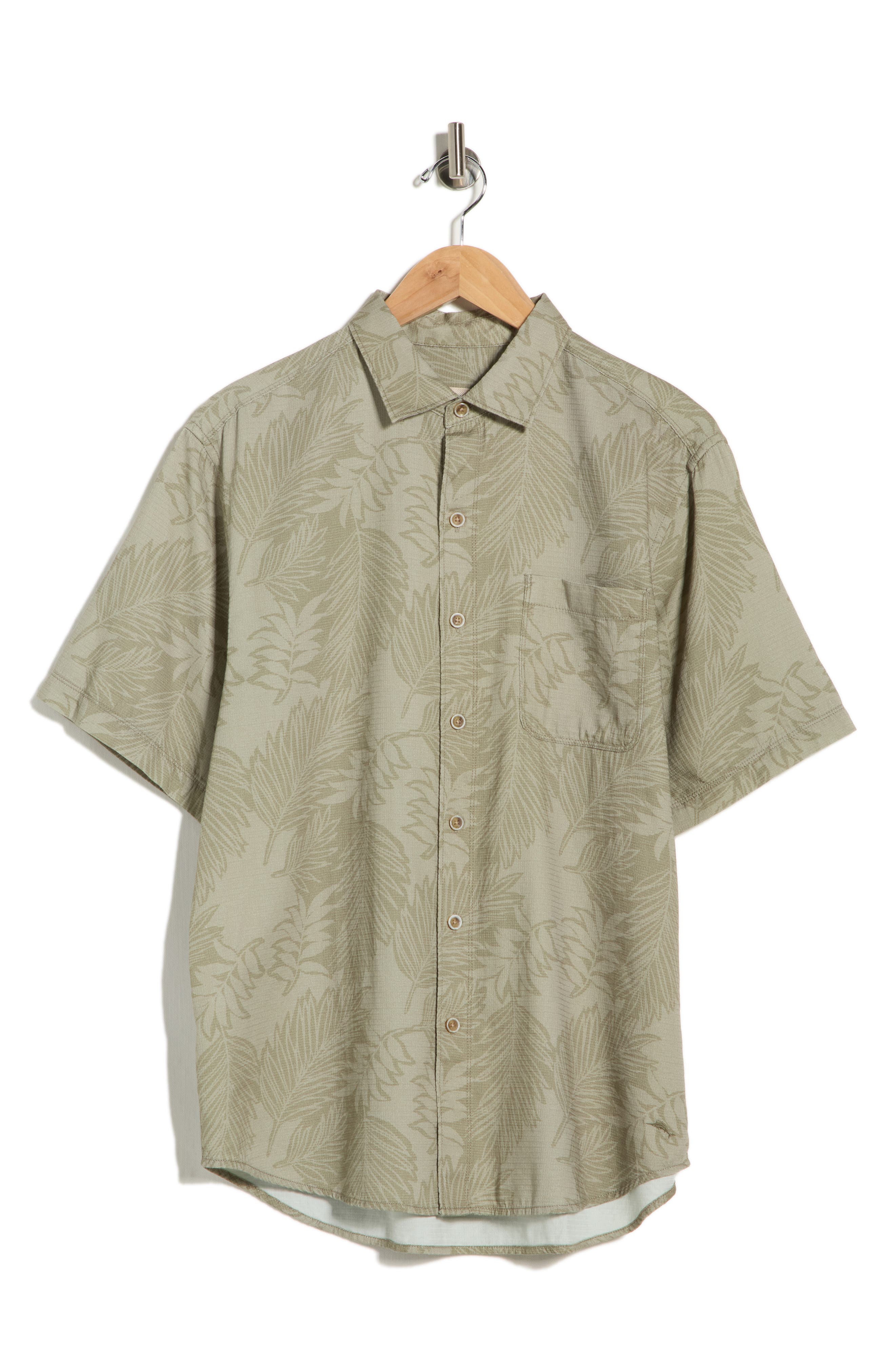 Tommy Bahama Luau Leaves Short Sleeve Button-Up Shirt