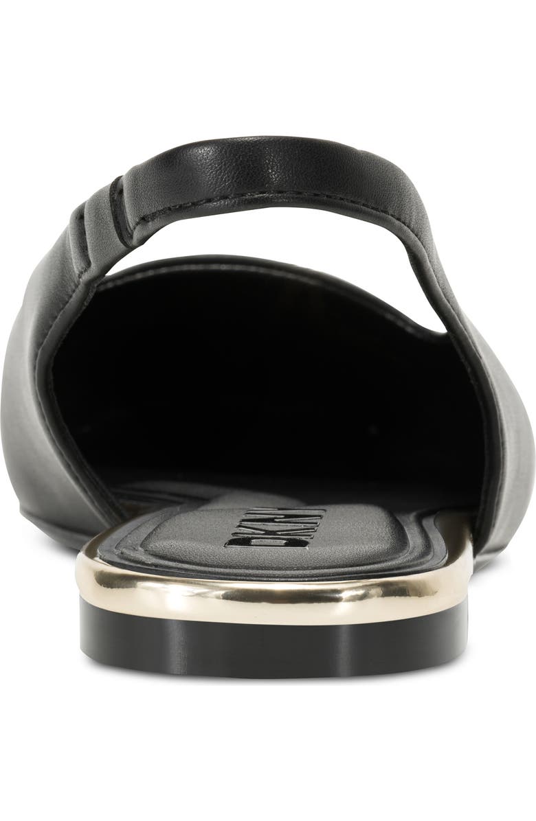 DKNY Darrow Slingback Flat, Alternate, color, Black