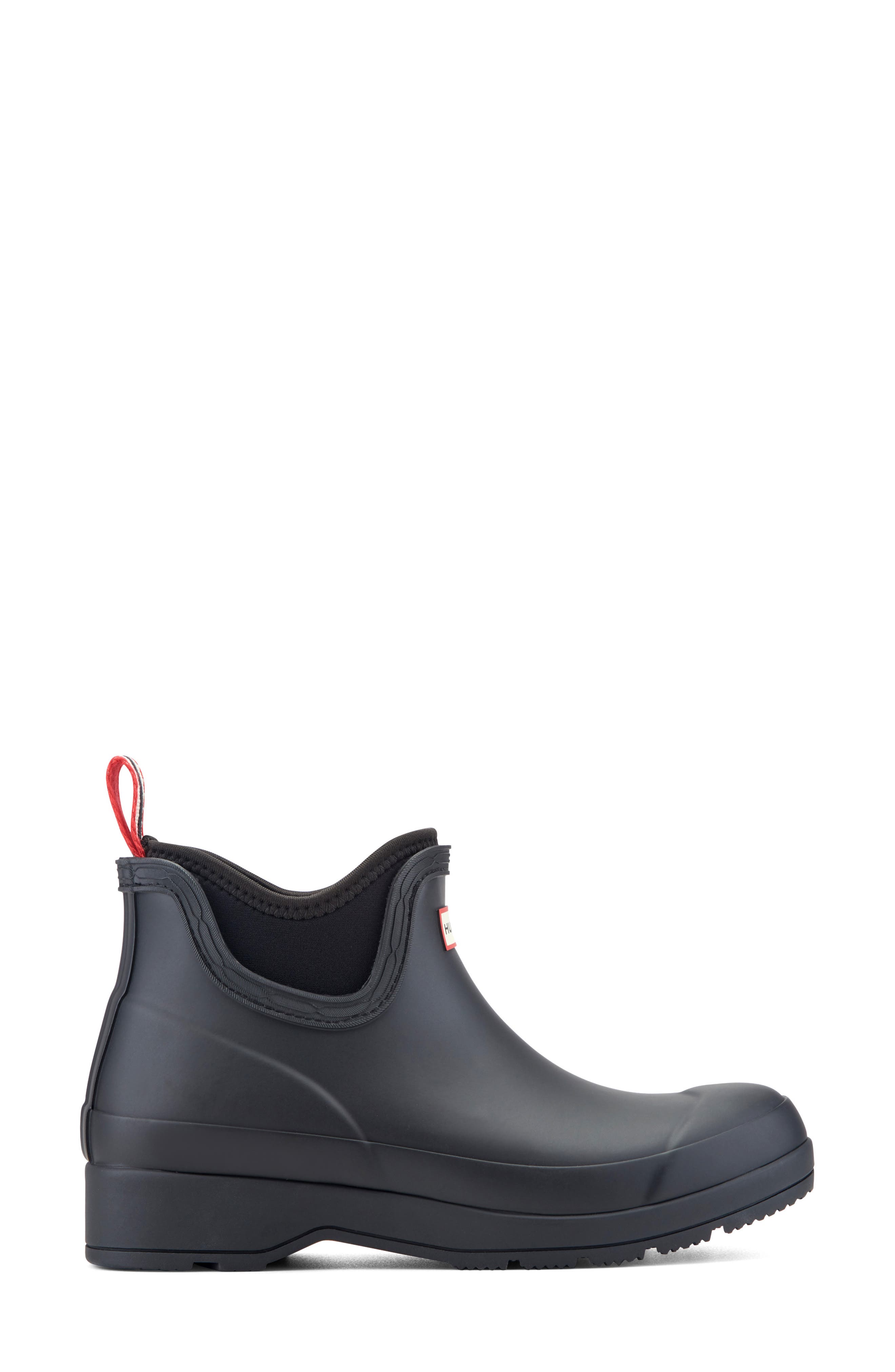 Waterproof Chelsea Rain Boot, Alternate, color, BLACK