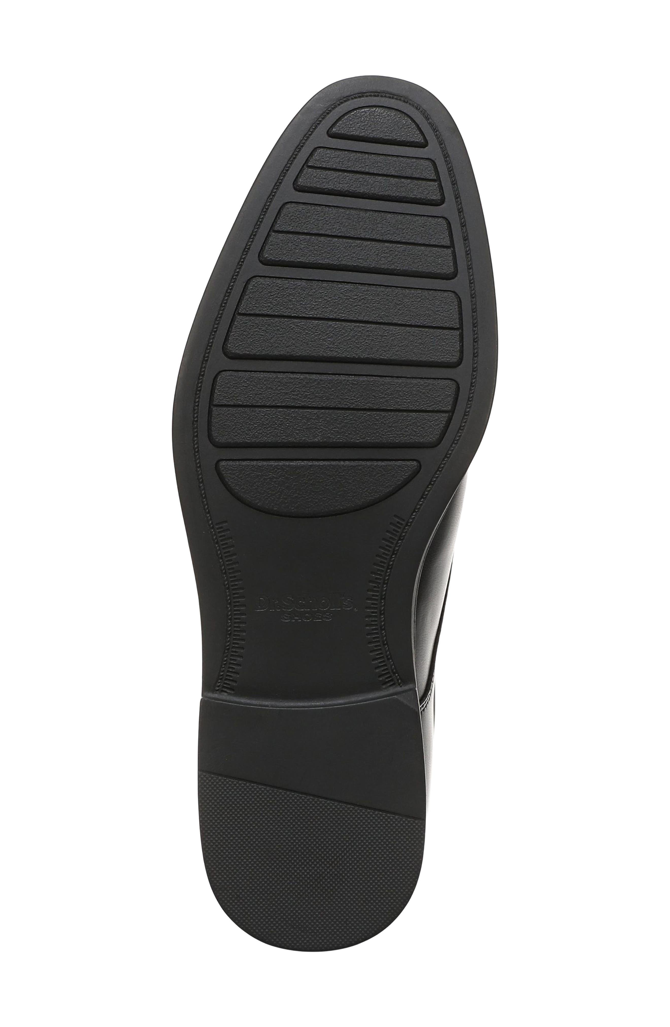 Stuart Faux Leather Slip On, Alternate, color, BLACK FAUX LEATHER