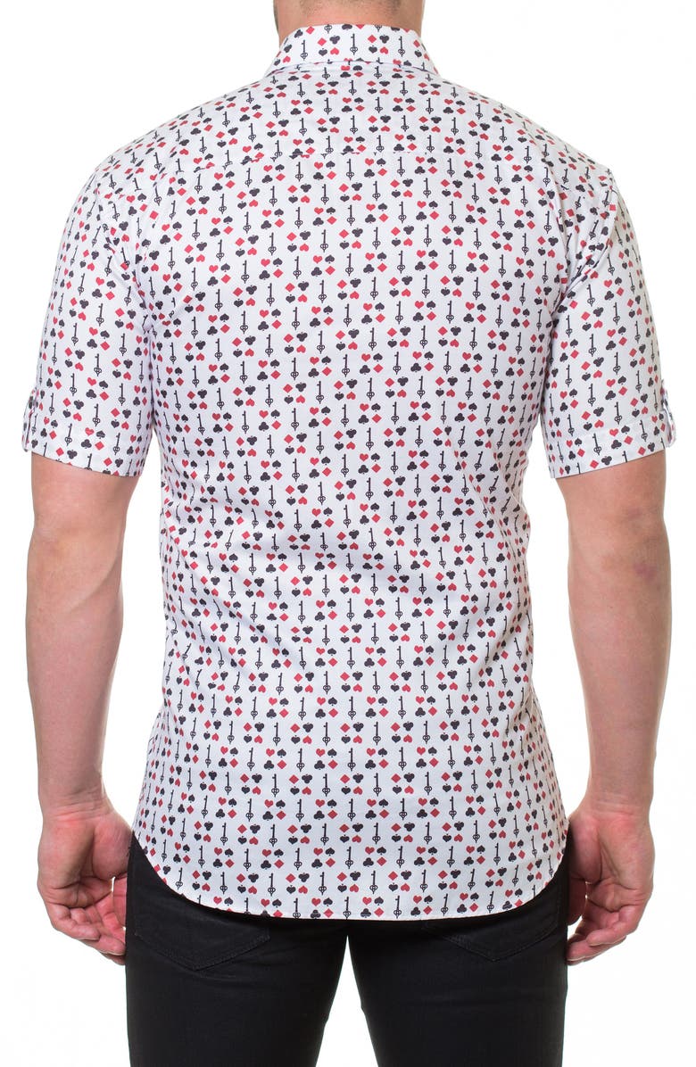 Maceoo Fresh BlackJack Slim Fit Sport Shirt, Alternate, color,