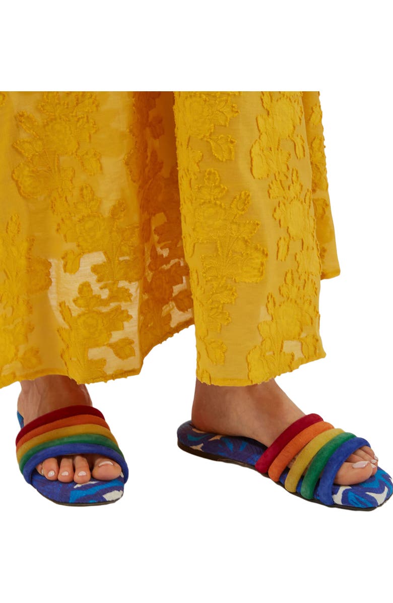 La DoubleJ Tones Slide Anemone Blue, Alternate, color, Anemone Blue