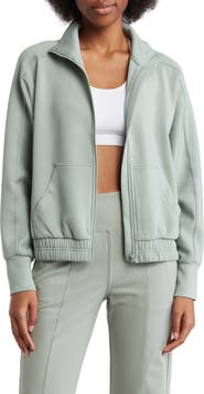 YOGALICIOUS Muse Scuba Knit Zip Jacket