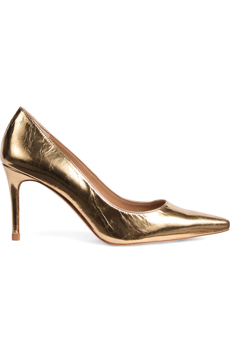 LK Bennett Floret New Signature Court Pump, Alternate, color, Gold