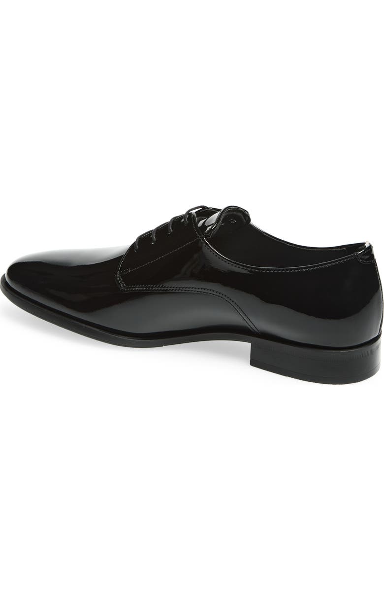 BOSS Colby Patent Derby, Alternate, color, Black