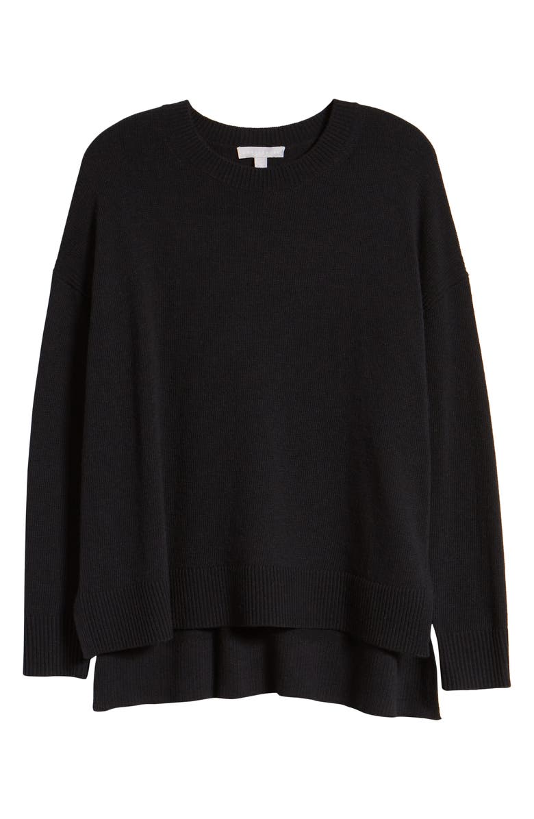 Chelsea28 Chelsea 28 High/Low Crewneck Sweater, Alternate, color,