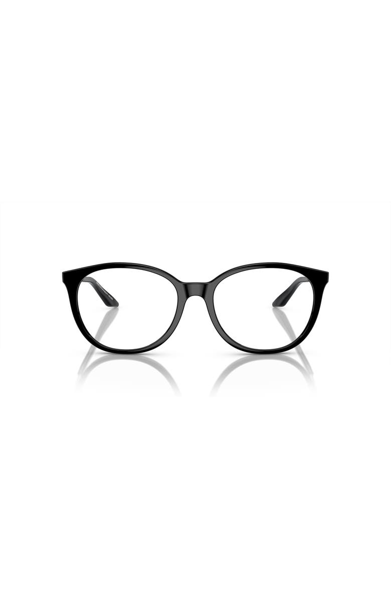 Armani Exchange 54mm Cat Eye optical glasses, Alternate, color, Black