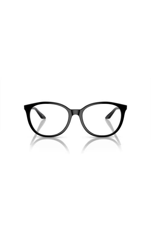 Armani Exchange 54mm Cat Eye Optical Glasses In Black