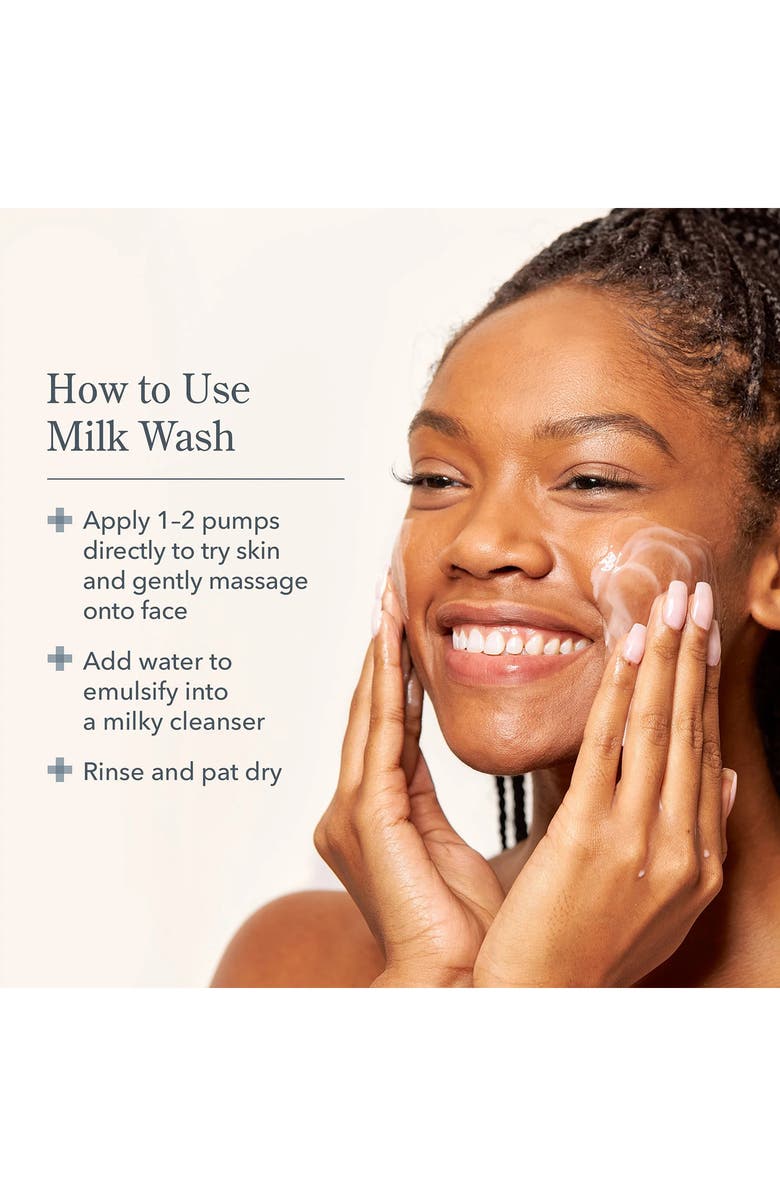 Beekman 1802 Milk Wash Exfoliating Jelly Cleanser, Alternate, color,