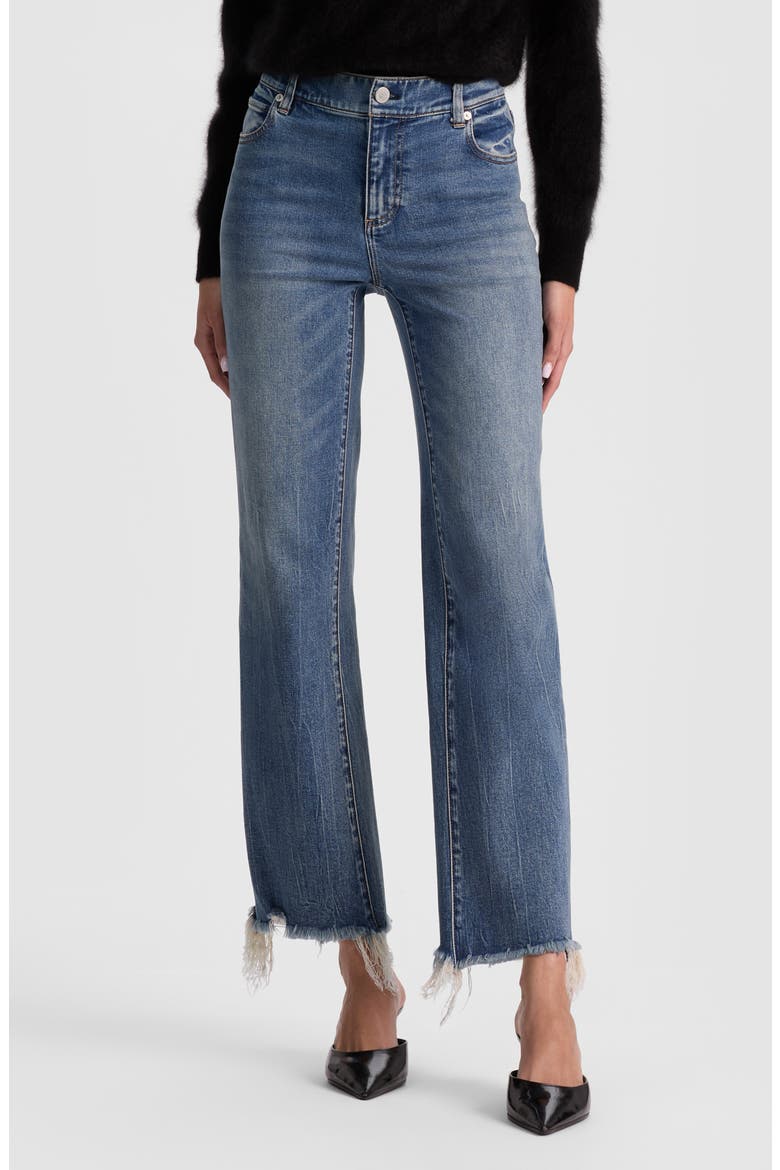 Fierce Slim Straight Leg Jeans, Main, color, BROOKLYN BLUE