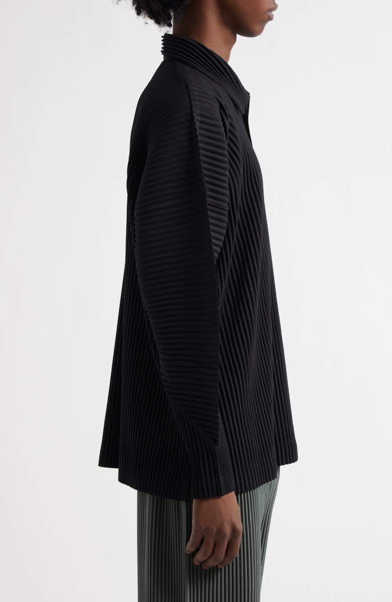 Homme Plissé Issey Miyake Monthly Colors October Long Sleeve Polo, Alternate, color, 