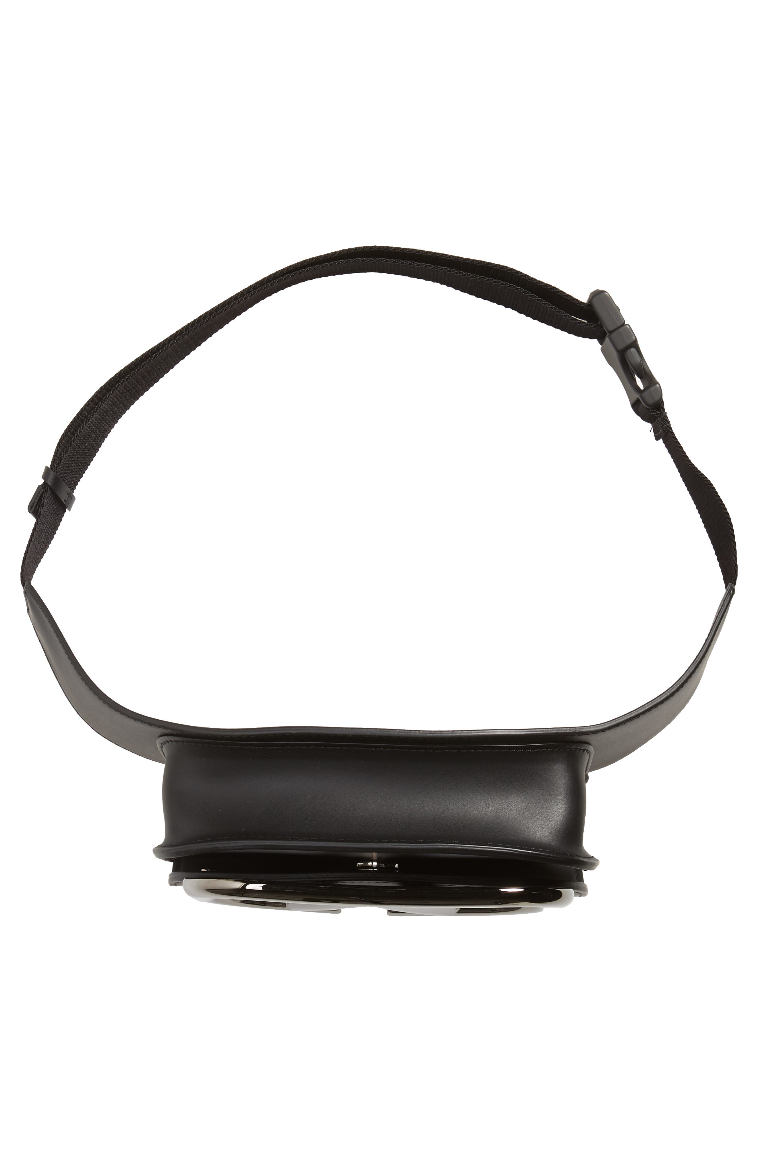 Valentino Garavani Valentino Supervee Leather Belt Bag, Alternate, color, 