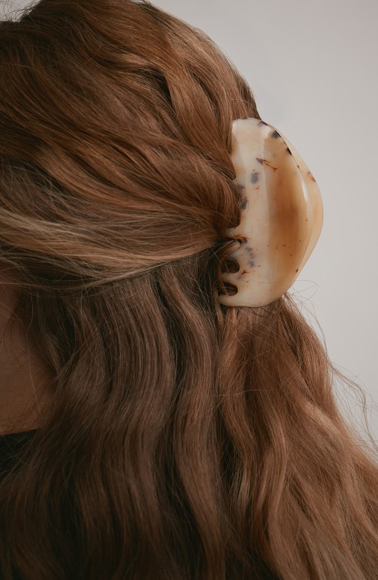 LELET NY Bleecker Claw Clip, Alternate, color, Light Tortoise