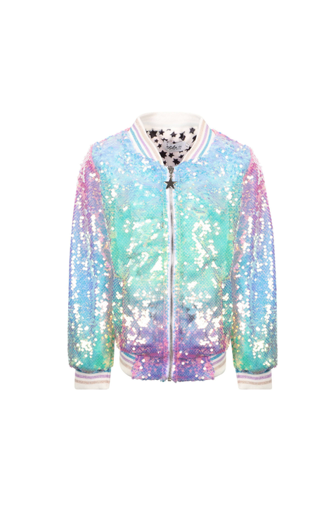 Women's Icy Ombre Sequin Jacket