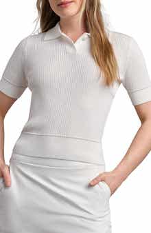 Birdie Rib Polo Sweater