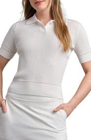 Rhone Birdie Rib Polo Sweater