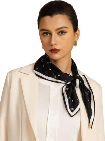 小物 PORTER CLASSICTIMES SQUARE SILK STOLE SILKSILKY Pure Silk Impression Square Scarf | Nordstrom