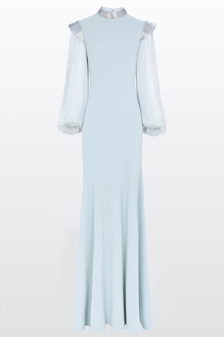 Isabelle Maxi Dress, Main, color, Porcelain