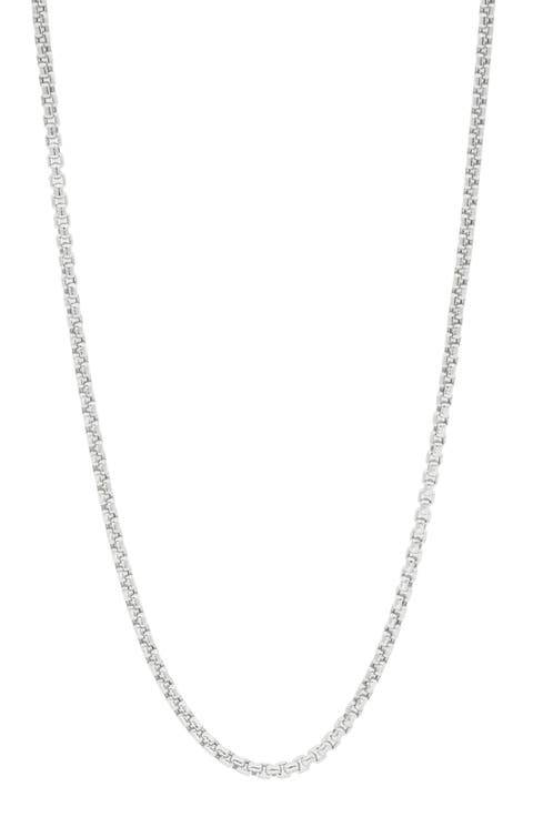 Men's 14K Gold Box Chain Necklace (Nordstrom Exclusive)