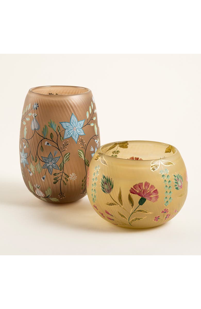 Zsa Zsa Zsu Orchid Decorative Bowl, Alternate, color, Brown