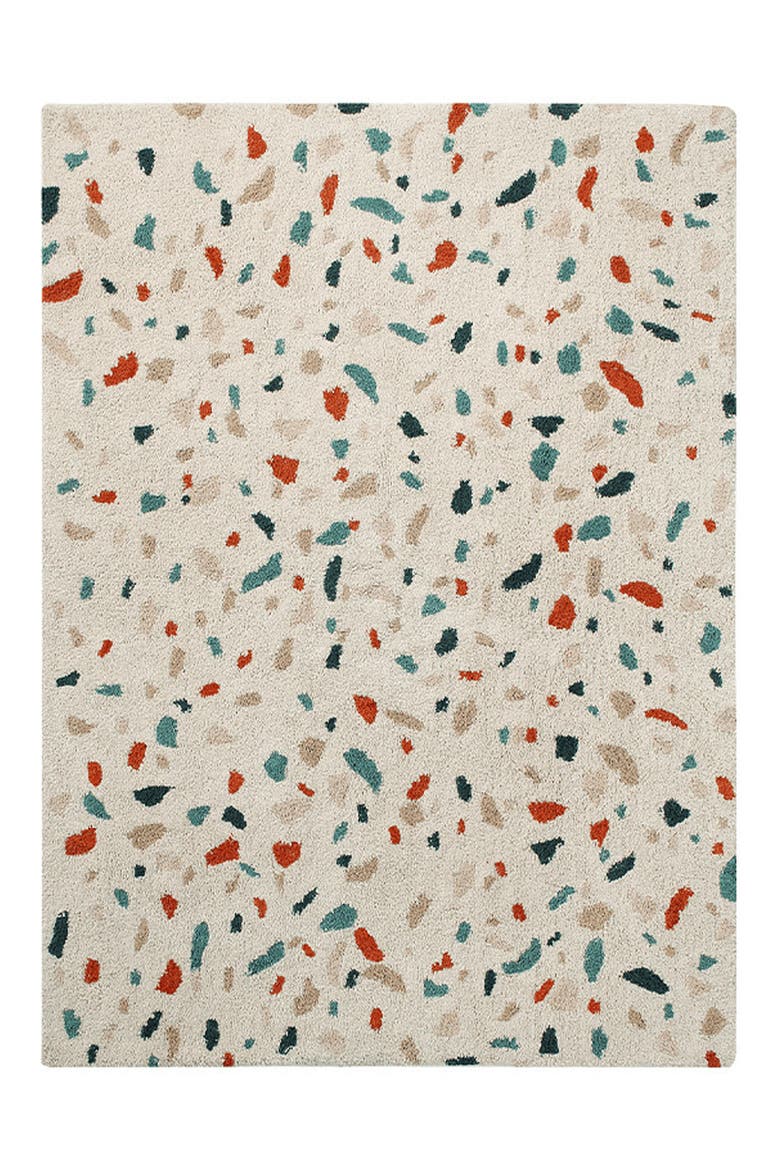 Terrazzo Washable Rug, Main, color, MULTI