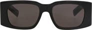 Saint Laurent 52mm Rectangle Sunglasses