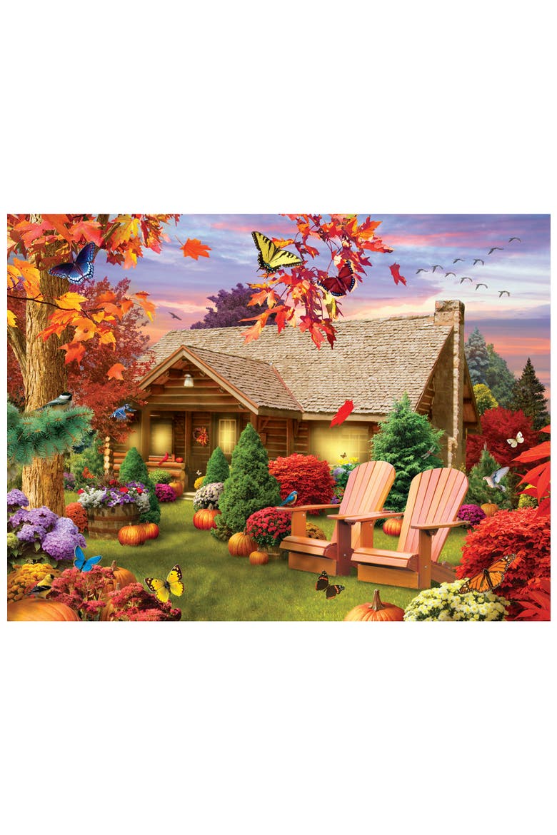 Autumn Warmth 300 Piece Jigsaw Puzzle, Alternate, color, Multicolor