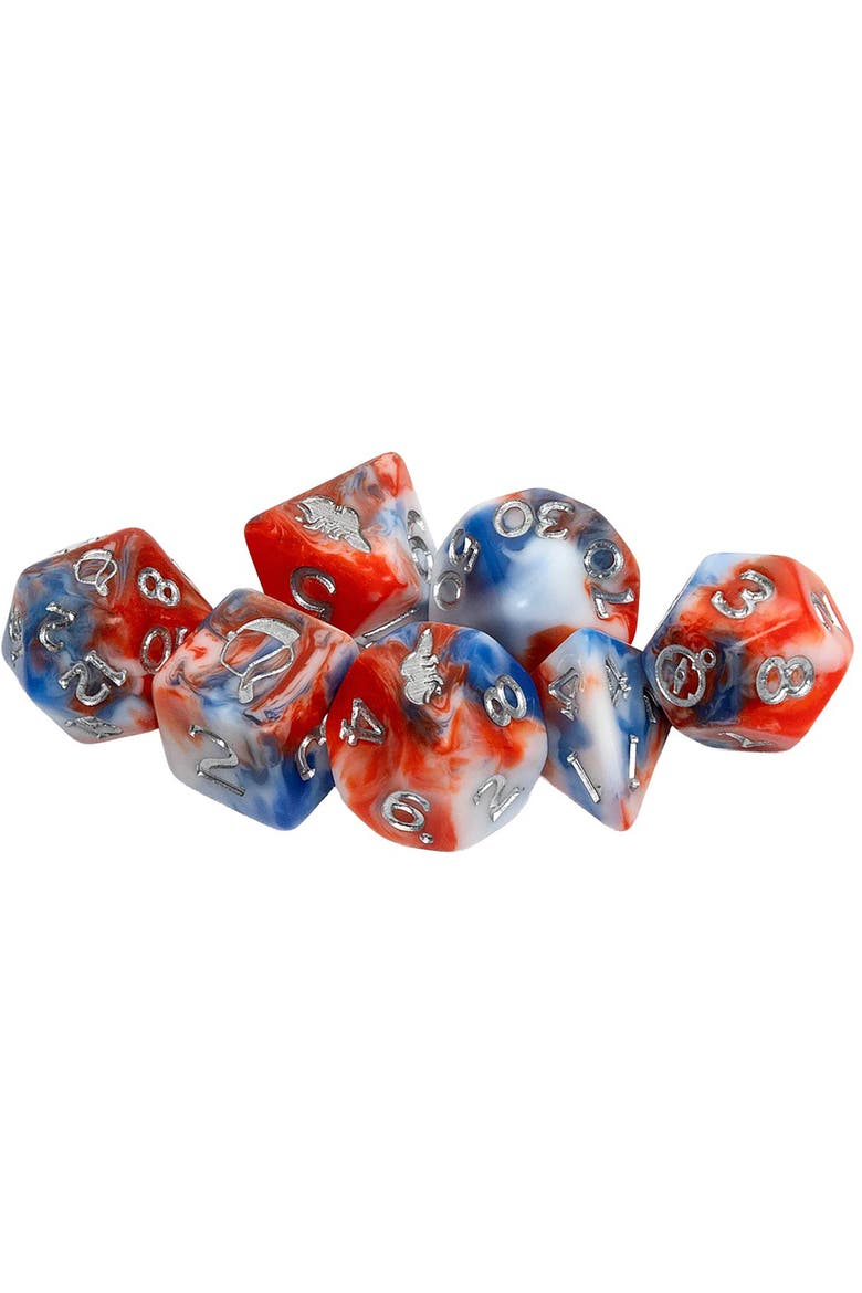 Adventure Dice 7 Piece RPG Set, Alternate, color, Multicolored
