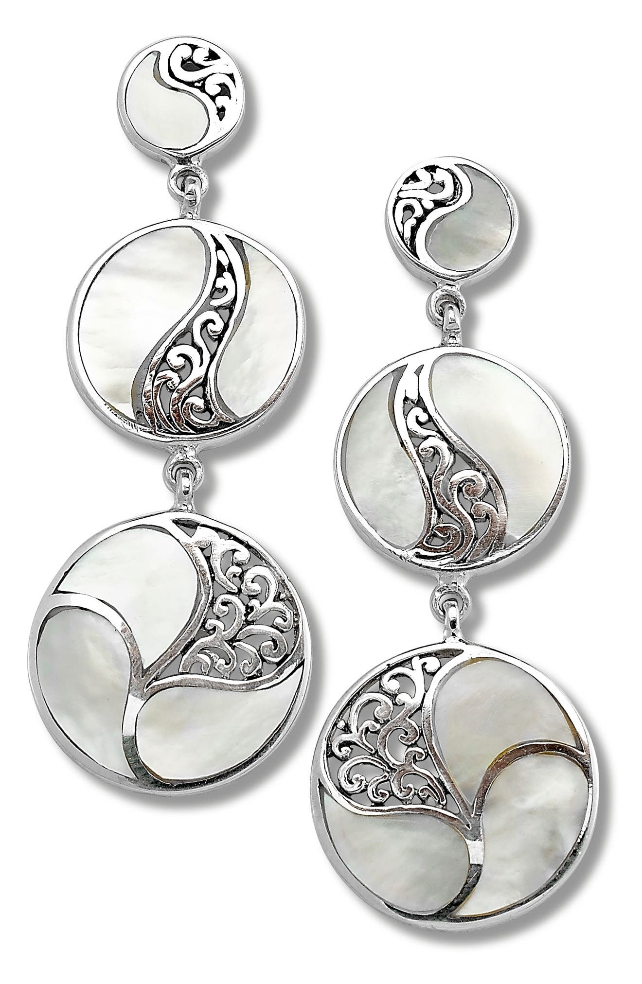 SAMUEL B. Graduated Drop Earrings