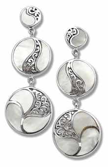 Graduated Drop Earrings