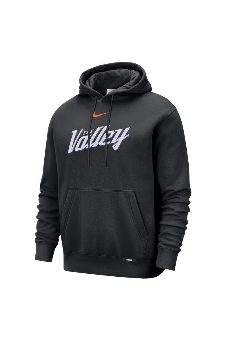 Men's Nike  Black Phoenix Suns 2025/26 City Edition Essential Remix Club Hoodie, Alternate, color, Black