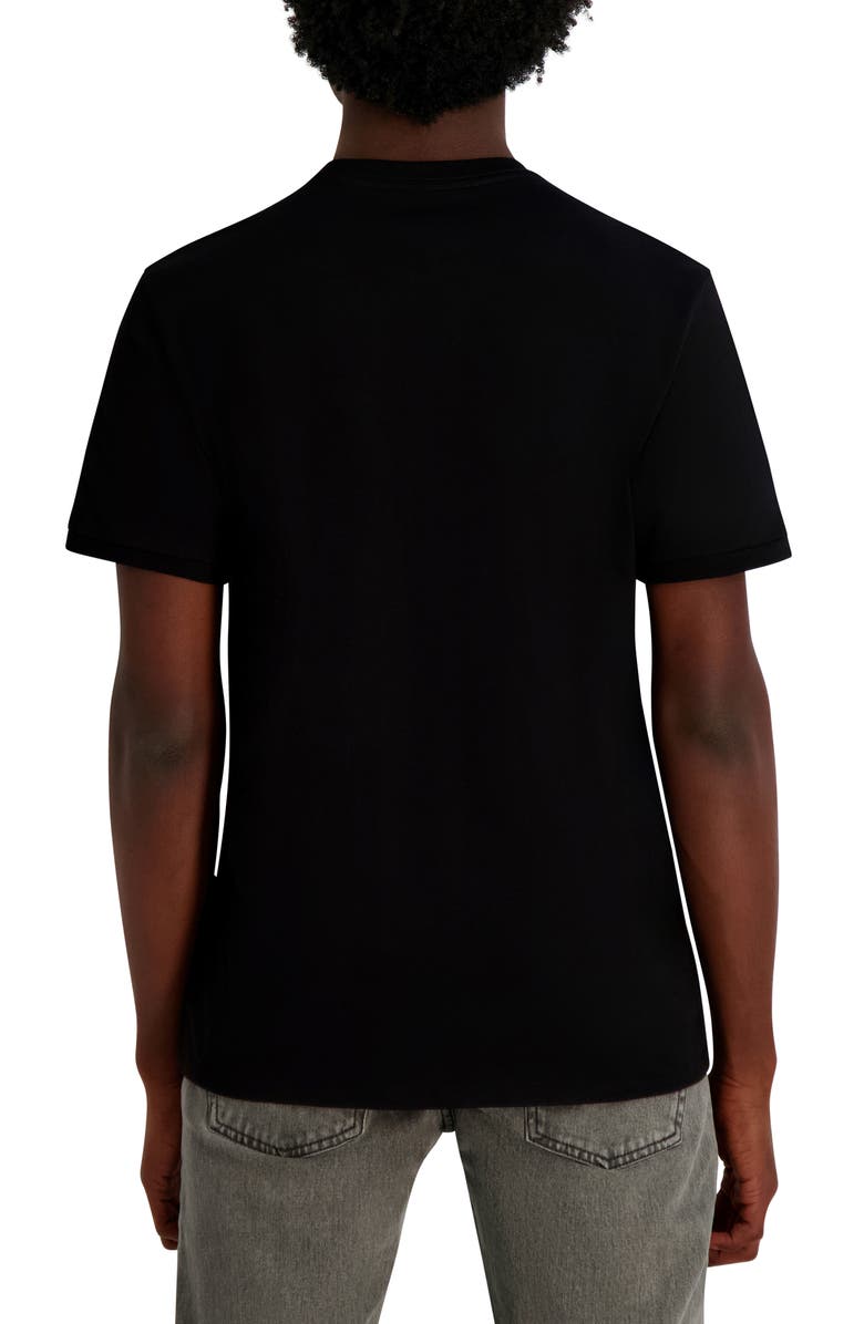 KARL LAGERFELD PARIS Oversized Outline T-Shirt, Alternate, color, Black