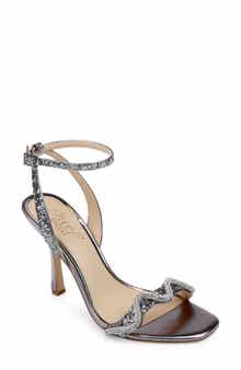 Jewel Badgley Mischka Gemma Ankle Strap Sandal