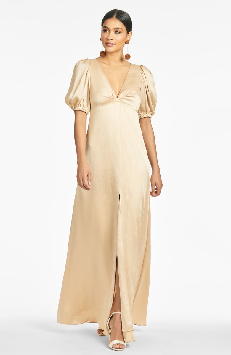 Sachin & Babi Alli Puff Sleeve Gown, Alternate, color, 