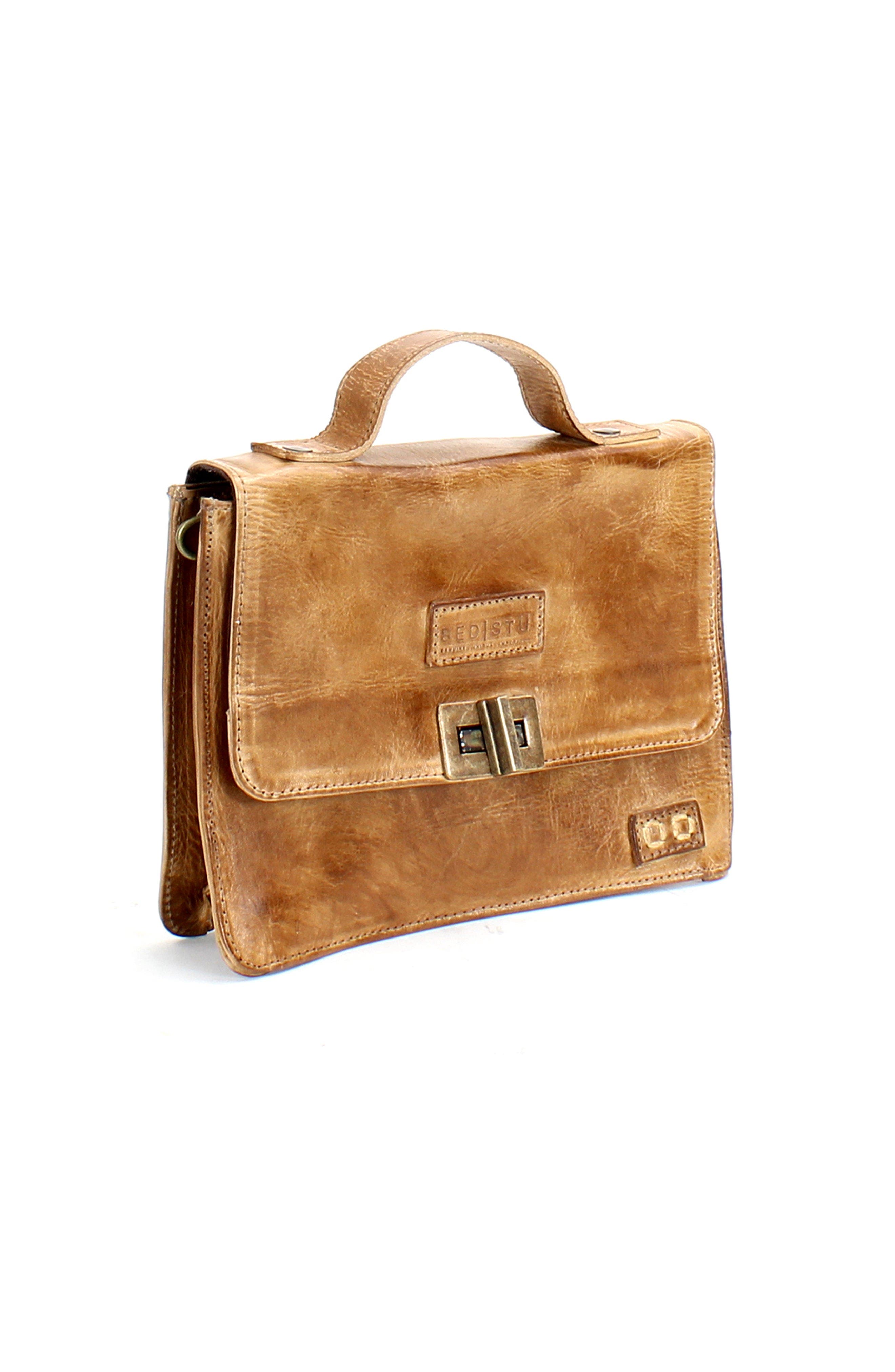 Bed Stu Improv Handbag, Alternate, color, Tan Rustic