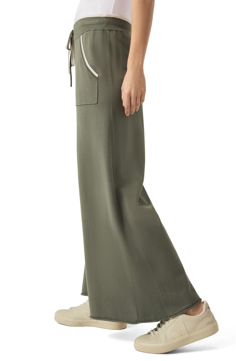 Splendid Veronica Crop Wide Leg Sweater Knit Pants, Alternate, color, Soft Vob/ Moonstone