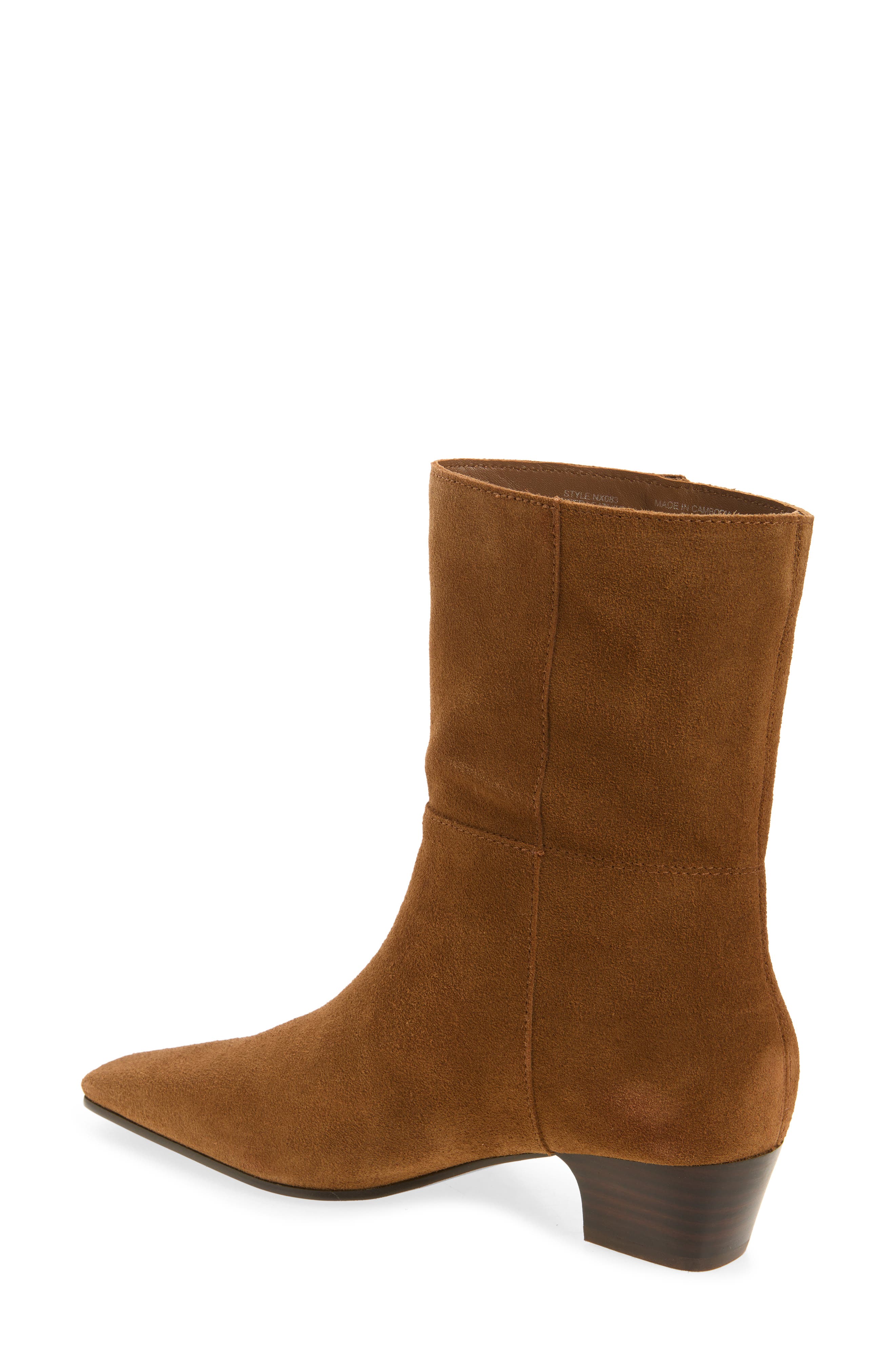 The Lexie Fringed Ankle Boot, Alternate, color, DRIED ACORN