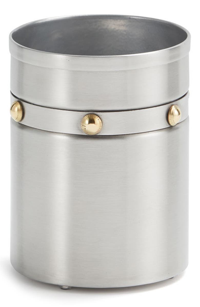 ROSELLI TRADING COMPANY Rivets Tumbler, Main, color, Silver